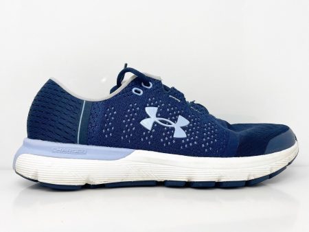 Under Armour Womens SF Gemini 3 3020663-400 Blue Running Shoes Sneakers Size 8.5 Online now