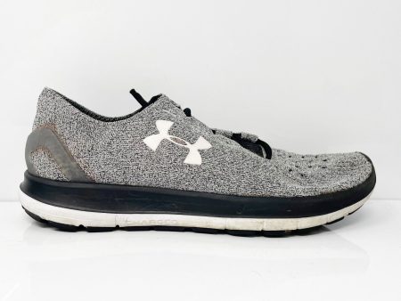 Under Armour Womens SF Slingride 1282000-001 Gray Running Shoes Sneakers Size 9 Discount