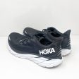 Hoka One One Mens Clifton 8 1119393 BWHT Black Running Shoes Sneakers Size 11.5D Online now