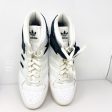 Adidas Mens Forum Mid Parley GV7616 White Basketball Shoes Sneakers Size 13 For Discount