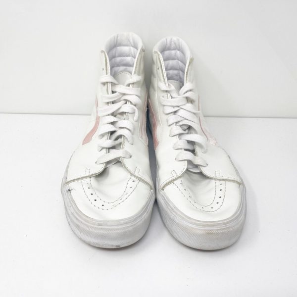 Vans Unisex Sk8 Hi 507698 White Casual Shoes Sneakers Size M 8.5 W 10 Discount