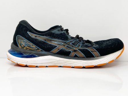 Asics Mens Gel Cumulus 23 1011B012 Black Running Shoes Sneakers Size 9.5 For Sale