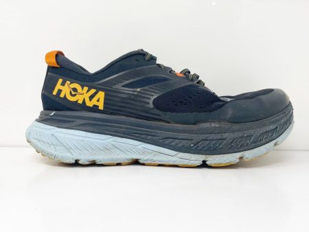 Hoka One One Mens Stinson ATR 6 1110506 BGSS Blue Running Shoes Sneakers Sz 9 Online Sale