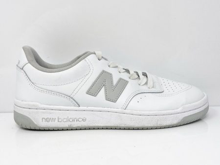 New Balance Unisex BB80 BB80GRY White Casual Shoes Sneakers Size M 8.5 W 10D Discount