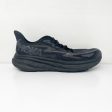 Hoka One One Mens Clifton 9 1127895 BBLC Black Running Shoes Sneakers Size 11.5D Discount