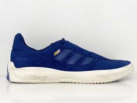 Adidas Mens Puig FY0438 Blue Casual Shoes Sneakers Size 9 Online now