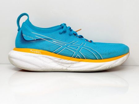 Asics Mens Gel Nimbus 25 1011B547 Blue Running Shoes Sneakers Size 11 Cheap