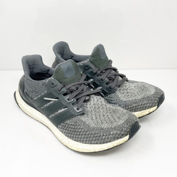 Adidas Mens UltraBoost 2.0 BB6056 Gray Running Shoes Sneakers Size 8 Sale