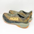 Hoka One One Mens Speedgoat 6 1147791 AQL Green Running Shoes Sneakers Size 10 D For Discount