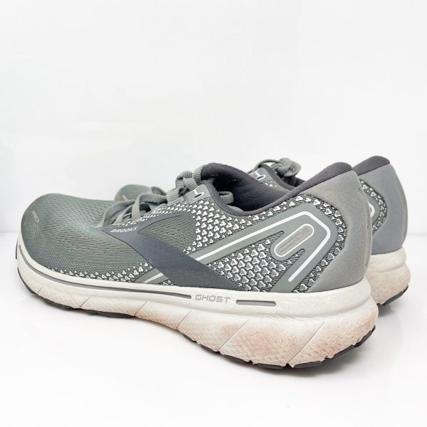 Brooks Mens Ghost 14 1103691D067 Gray Running Shoes Sneakers Size 10.5 D Online now