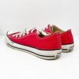 Converse Unisex CT All Star Ox M9696 Red Casual Shoes Sneakers Size M 6.5 W 8.5 on Sale