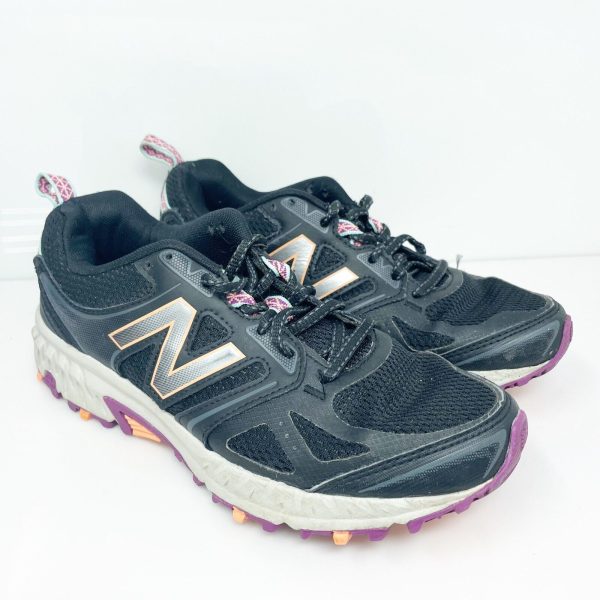 New Balance Womens 412 V3 WTE412K3 Black Running Shoes Sneakers Size 7 B For Discount