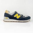 New Balance Mens 574 V2 ML574NA2 Blue Casual Shoes Sneakers Size 8 D For Discount