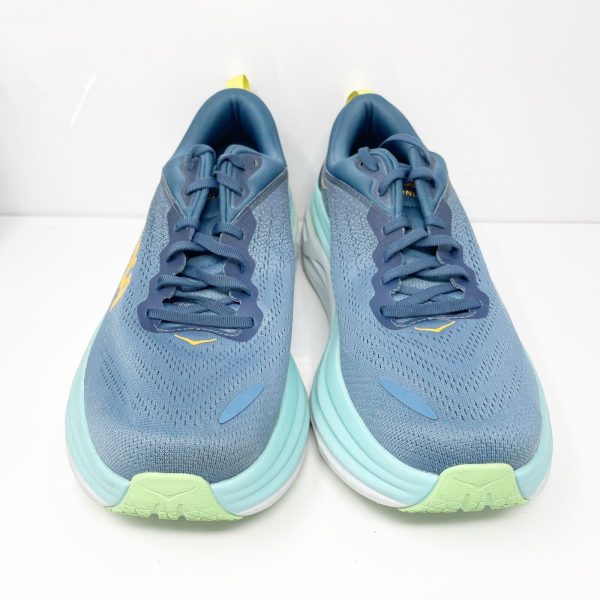 Hoka One One Mens Bondi 8 1123202 RHD Blue Running Shoes Sneakers Size 11.5 D Supply