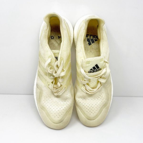 Adidas Mens Ultraboost FV7827 Beige Running Shoes Sneakers Size 9.5 Hot on Sale