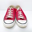 Converse Unisex CT All Star Ox M9696 Red Casual Shoes Sneakers Size M 6.5 W 8.5 on Sale