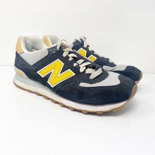 New Balance Mens 574 V2 ML574NA2 Blue Casual Shoes Sneakers Size 8 D For Discount