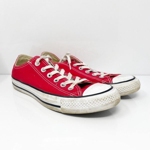 Converse Unisex CT All Star Ox M9696 Red Casual Shoes Sneakers Size M 6.5 W 8.5 on Sale