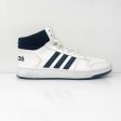 Adidas Mens Hoops 2.0 Mid FY8617 White Basketball Shoes Sneakers Size 11 Supply