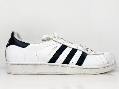 Adidas Mens Superstar C77124 White Casual Shoes Sneakers Size 11 Discount