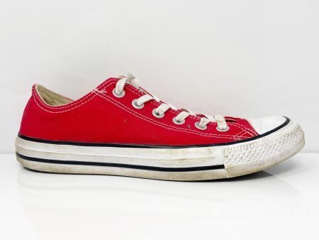 Converse Unisex CT All Star Ox M9696 Red Casual Shoes Sneakers Size M 6.5 W 8.5 on Sale