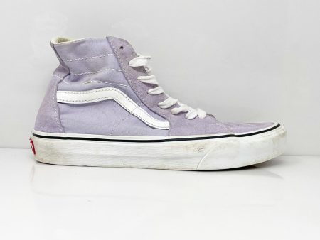 Vans Unisex Sk8 Hi 721356 Purple Casual Shoes Sneakers Size M7 W8.5 Sale