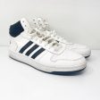 Adidas Mens Hoops 2.0 Mid FY8617 White Basketball Shoes Sneakers Size 11 Supply