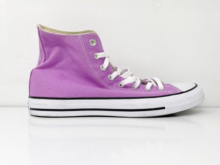 Converse Unisex CTAS High 155570F Purple Casual Shoes Sneakers Size M 9 W 11 For Sale