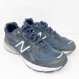 New Balance Mens 990 V4 U990NV4 Blue Running Shoes Sneakers Size 7 D For Sale