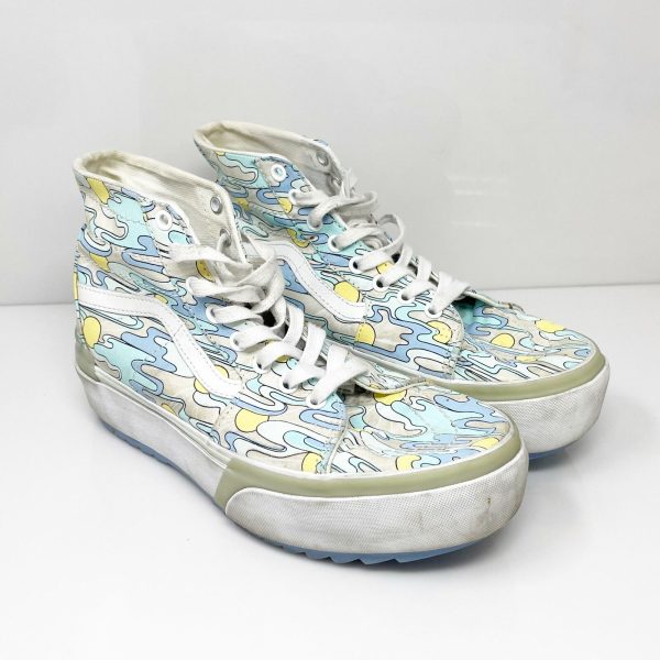 Vans Unisex Sk8 Hi 721356 White Casual Shoes Sneakers Size M 7.5 W 9 For Cheap