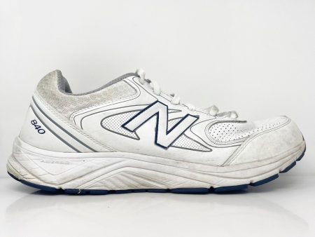 New Balance Mens 840 V2 MW840WT2 White Running Shoes Sneakers Size 15 D Online Hot Sale