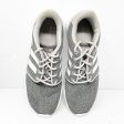 Adidas Womens Cloudfoam QT Racer AW4313 Gray Running Shoes Sneakers Size 6.5 Fashion