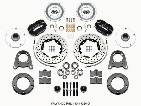 Wilwood Forged Dynalite-M Front Kit 10.75in Drilled 1950-1955 MG-TD TF Cheap