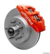 Wilwood Dynapro 6 Front Hub Kit 11.86in 51-59 Chevrolet 1500 1 2 Ton - Red on Sale